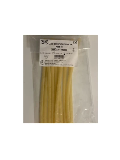 LACCI EMOSTATICI TUBOLARI - 10PZ