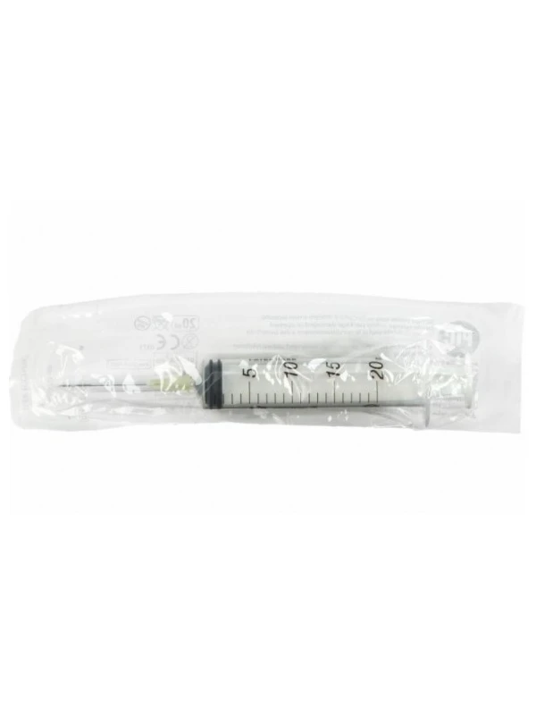 SIRINGA PIC 20ML G20 1 1/2 CONO ECCENTRICO - 1 PZ.