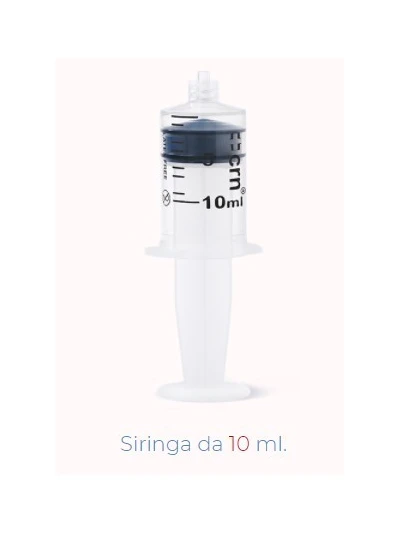 SIRINGA CRONO PER POMPA PORTATILE STERILE G19 10ML