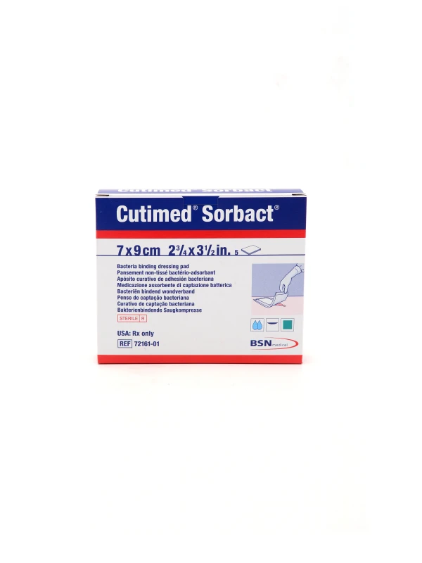 CUTIMED SORBACT MEDICAZIONE ASSORBENTE 10X10 5PZ