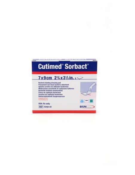 CUTIMED SORBACT MEDICAZIONE ASSORBENTE 10X10 5PZ