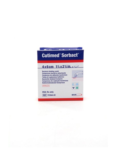 CUTIMED SORBACT MEDICAZIONE 4X6CM 5PZ