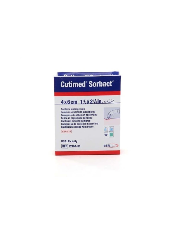 CUTIMED SORBACT MEDICAZIONE 4X6CM 5PZ