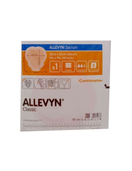 ALLEVYN SACRUM MEDICAZIONE ADESIVA STERILE 22X22CM - 1PZ