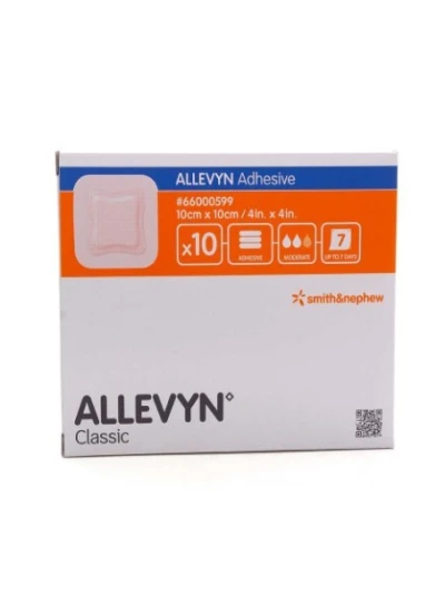 ALLEVYN ADHESIVE 10X10CM - 10PEZZI 2