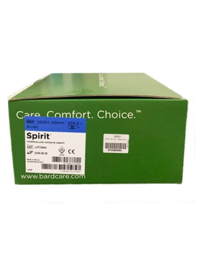 CATETERE ESTERNO SPIRIT IN SILICONE 25MM - 30PZ  COD.35301