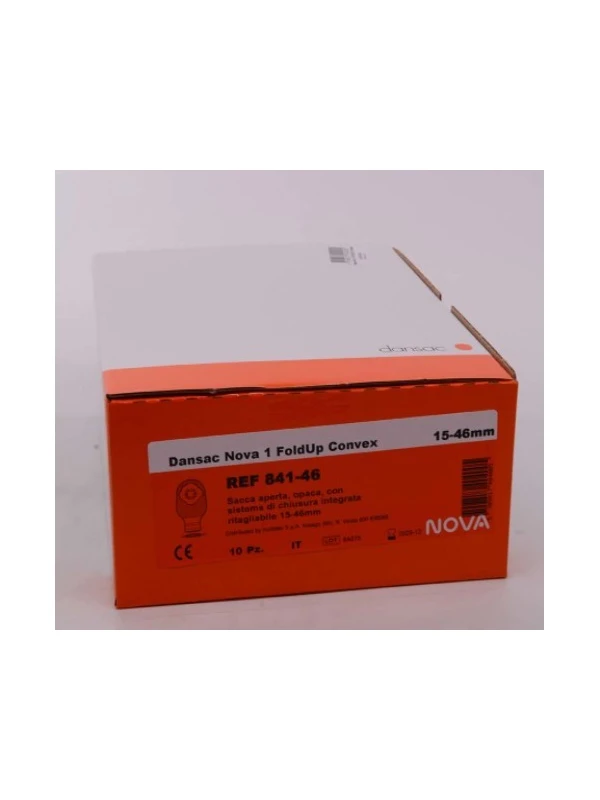 DANSAC NOVA1 CONVEX SACCA APERTA 15/46MM - COD.841-46 10PZ