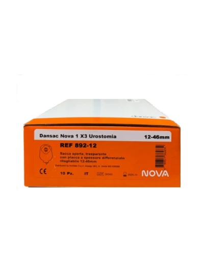 DANSAC NOVA1 X3 SACCA UROSTOMIA 12/46MM - COD.892-12 10PZ