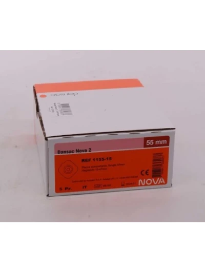DANSAC NOVA2 - PLACCA STOMIA 55MM - 5PZ COD.1155-15