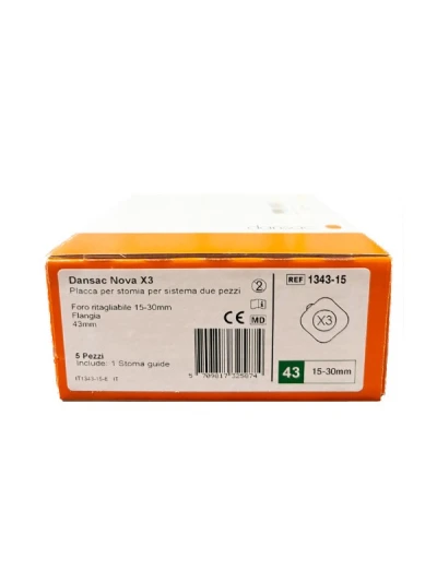 DANSAC NOVA X3 - PLACCA STOMIA PER SISTEMA DUE PEZZI...