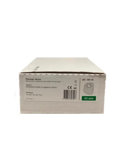 DANSAC NOVA2 SACCA CHIUSA 43MM OPACA - 30PZ COD.1201-43