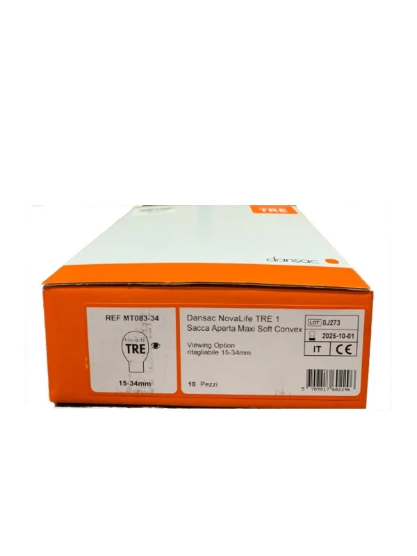 NOVALIFE TRE1 SACCA APERTA 15-34MM - COD.MT083-34 10PZ
