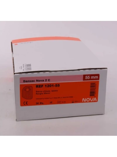 DANSAC NOVA2 SACCA CHIUSA OPACA 55MM - 30PZ. COD.1201-55