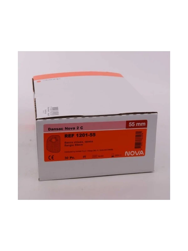 DANSAC NOVA2 SACCA CHIUSA OPACA 55MM - 30PZ. COD.1201-55