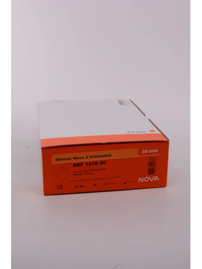 DANSAC NOVA2 SACCA URO TRASPARENTE 36MM - 10PZ. COD.1218-36
