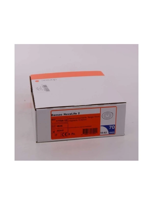 DANSAC NLIFE2 PLACCA 70MM 10-62 - COD.17704-10 5PZ