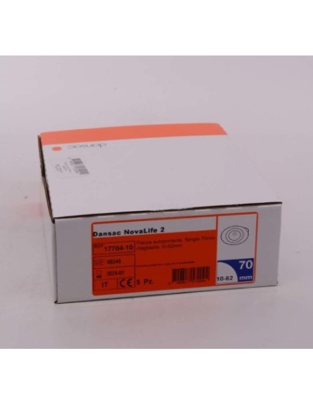 DANSAC NLIFE2 PLACCA 70MM 10-62 - COD.17704-10 5PZ