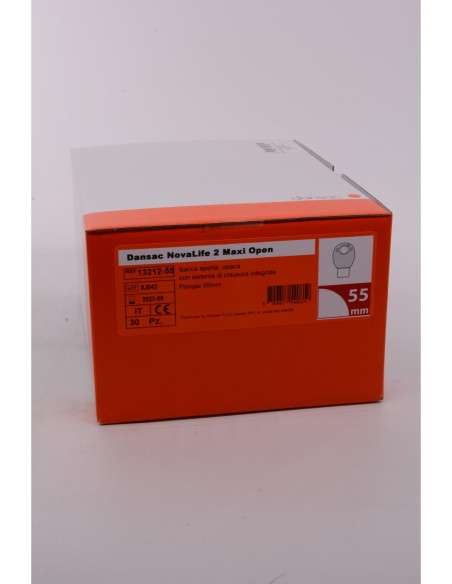 DANSAC NLIFE2 MAXI APERTA OPACA 55MM - COD.13212-55 30PZ
