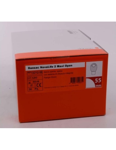 DANSAC NLIFE2 MAXI APERTA OPACA 55MM - COD.13212-55 30PZ