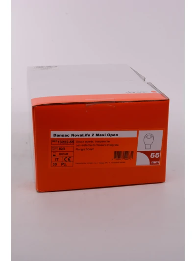 DANSAC NLIFE2 MAXI SACCA APERTA 55MM - COD.13222-55 30PZ