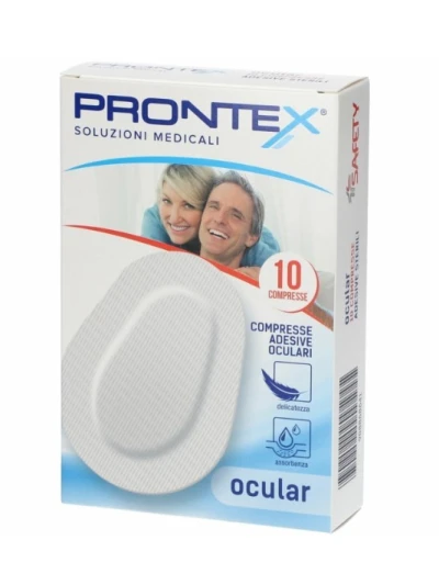 PRONTEX OCULAR - COMPRESSE ADESIVE OCULARI 10PZ.