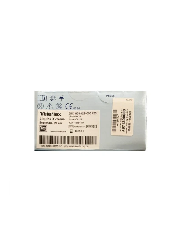 LIQUICK X-TREME - CATETERE ERGOTHAN CH12 - 20CM. COD.851822