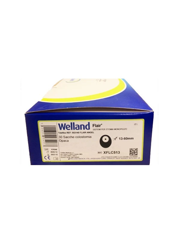 WELLAND FLAIR ANGEL SACCA COD.853140 OPACA 10/60MM - 30PZ