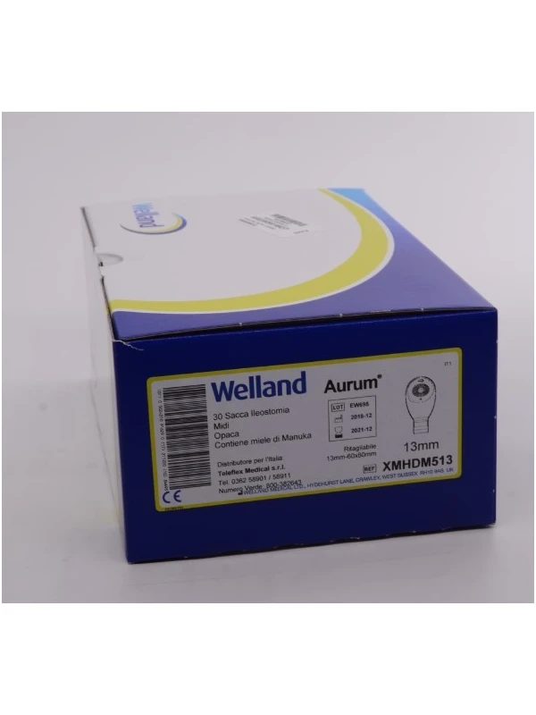 AURUM SACCA ILEOSTOMIA MIDI - 13MM - COD.XMHDM513 30PZ