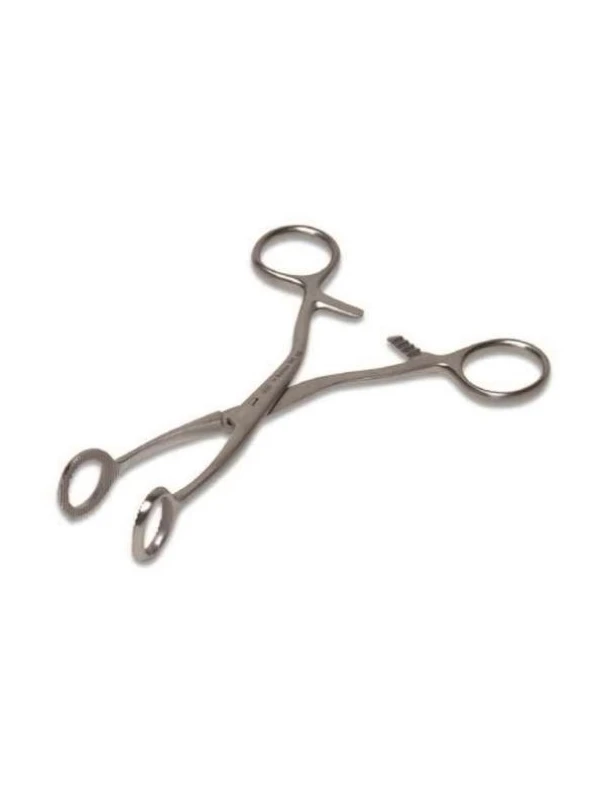 PINZA TIRALINGUA INOX