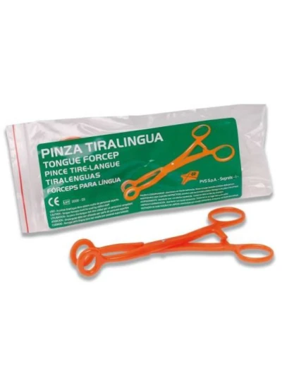 PINZA TIRALINGUA POLICARBONATO
