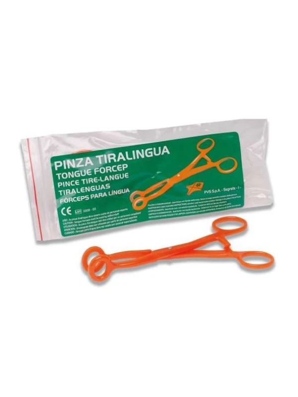 PINZA TIRALINGUA POLICARBONATO