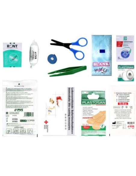 SOFT KIT - BORSETTA PRONTO SOCCORSO CASA/AUTO  COD.CPS674