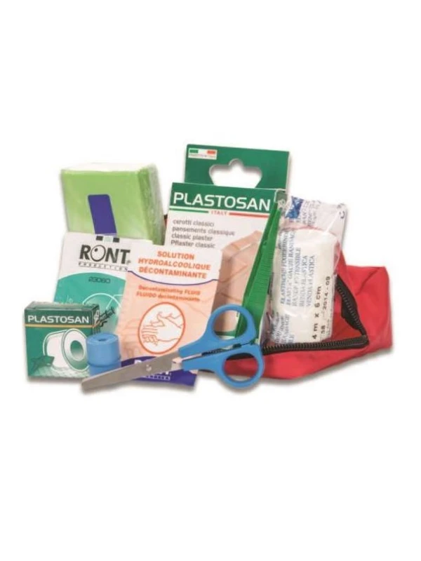 SOFT KIT - BORSETTA PRONTO SOCCORSO CASA/AUTO  COD.CPS674