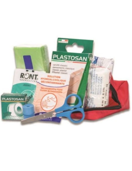 SOFT KIT - BORSETTA PRONTO SOCCORSO CASA/AUTO  COD.CPS674