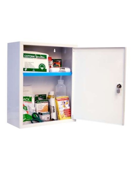 ARMADIETTO METALLICO PRONTO SOCCORSO - FINO A 2 PERSONE  COD.CPS522