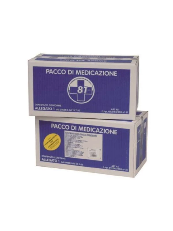 PACCO REINTEGRO PER CASSETTA PRONTO SOCCORSO +...