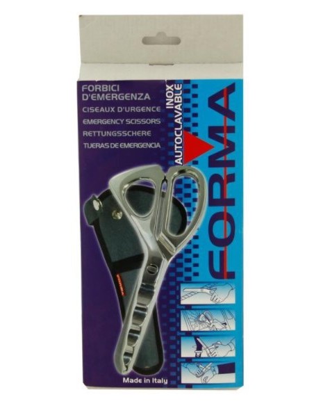 FORMA - FORBICI D'EMERGENZA PER PRIMO SOCCORSO