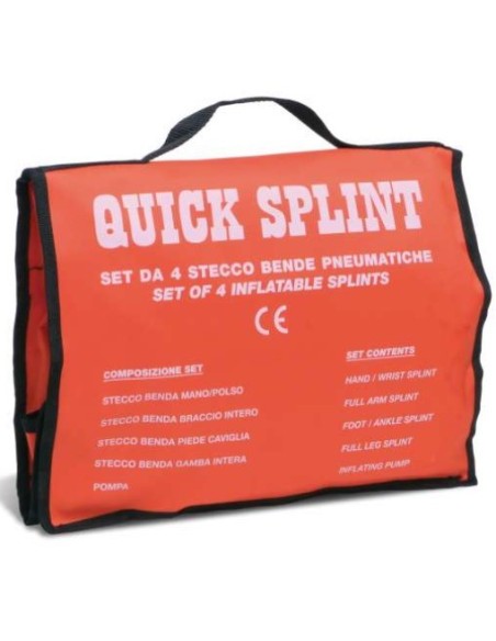 STECCOBENDE QUICK SPLINT - SET DA 4 PZ.