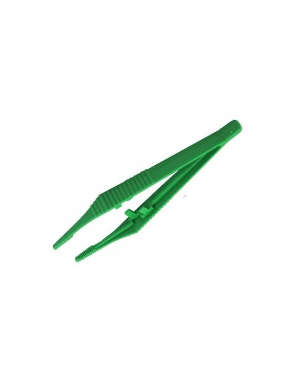 PINZETTA IN PLASTICA STERILE PER MEDICAZIONI -...