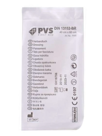 TELO STERILE PER USTIONI - ADATTO PER FASCIATURE  - 60X80CM