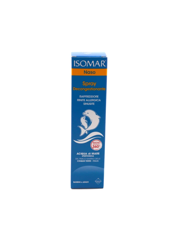 ISOMAR NASO SPRAY DECONGESTIONANTE - 50 ML - RAFFREDDORE, RINITE ALLERGICA,  SINUSITE