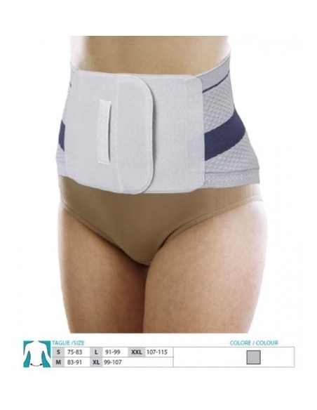 ORIONE 3087 - CORSETTO LOMBO-SACRALE STECCATO