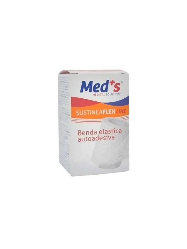 MED'S SUSTINEAFLEX - BENDA ELASTICA AUTOADESIVA 12CMX10M