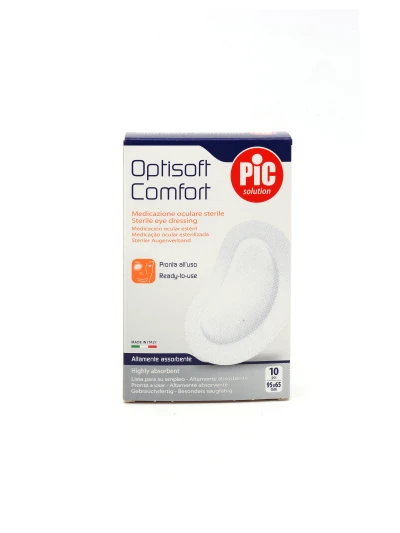 PIC TAMPONE OCULARE STERILE CON ADESIVO - 10PZ