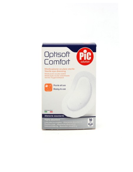 PIC TAMPONE OCULARE STERILE CON ADESIVO - 10PZ