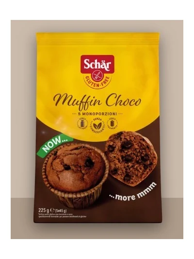 MUFFIN CHOCO SCHÄR 225G: SENZA GLUTINE, SENZA LATTOSIO,...