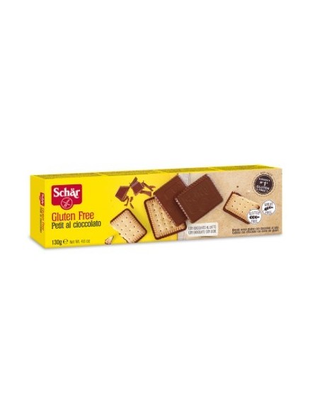 SCHAR PETIT BISCOTTI CIOCCOLATO AL LATTE 130G