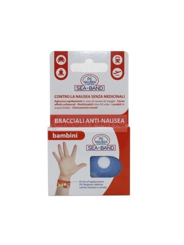 P6 NAUSEA CONTROL BRACCIALE  BAMBINO 2PZ.