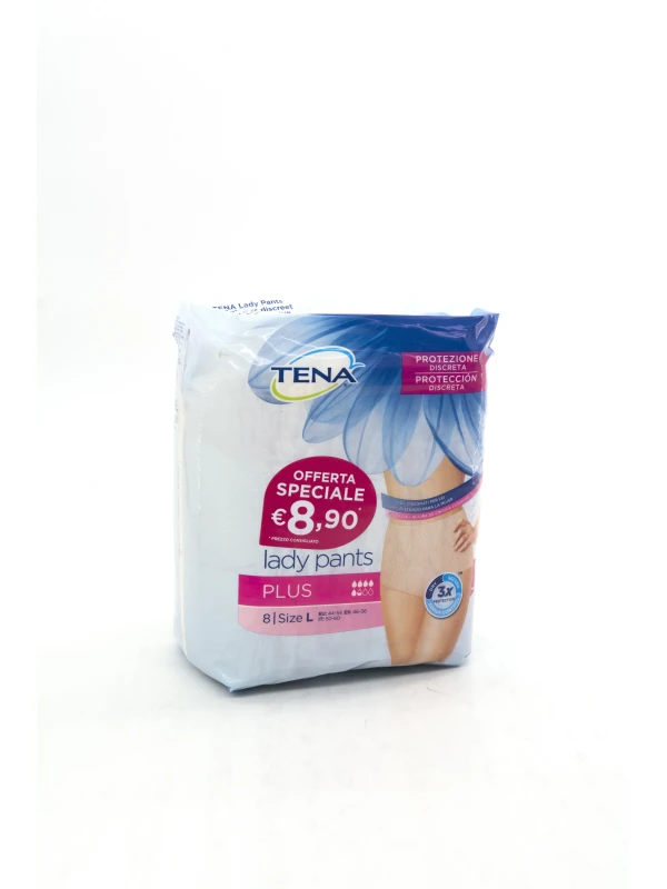 TENA LADY PANTS PLUS MISURA L - 8PZ