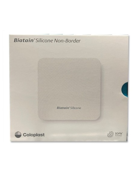 BIATAIN SILICONE NON-BORDER 10X10CM 10PZ
